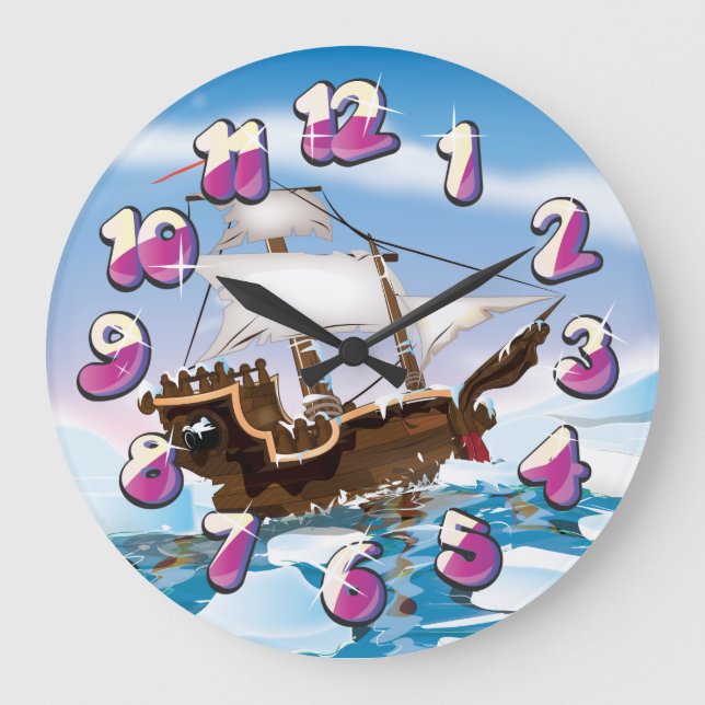 Frakt för isbrytare stor klocka (Framsida)