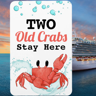 Frakt för ryttning av gamla Crab Cabin Door Marke Magnet