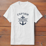 Frakt för sjöblå kapten Boat Nautical Anchor T Shirt<br><div class="desc">Segel i stil med marinblå kapten Boat Nautical Anchor Frakt T-Shirt. Den här förstklassiga garantin har en klassisk marin blå nyans och en slående ankare och frakt, perfekt för maritima entusiaster. Den är gjord av mjuk, andningsbar väv och garanterar bekvämlighet för hela dagen oavsett om du är på vatten eller...</div>