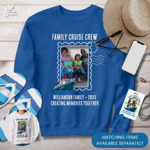 Frakt Foto FAMILJ KRYSSNING BESÄTTNING Semester Re T Shirt