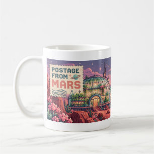 Frakt från Mars Pixel Art Mugg