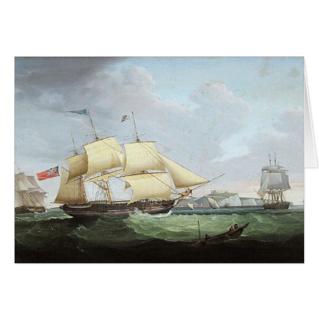 Frakt Harriet 1900-talet Hälsningskort (Framsidan Horizontal)