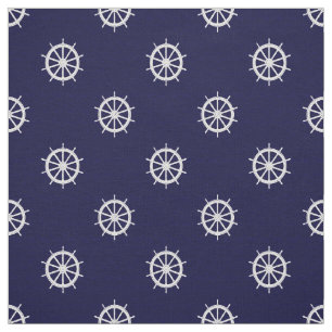 Frakt Helm Nautical Fabric Tyg