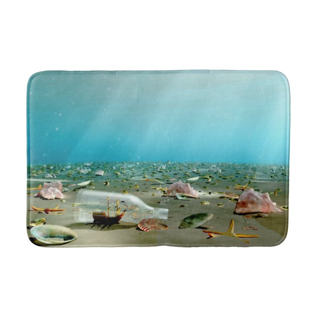 Frakt-i-a-Flaska Wreck Bathmat Badrumsmatta (Framsidan)