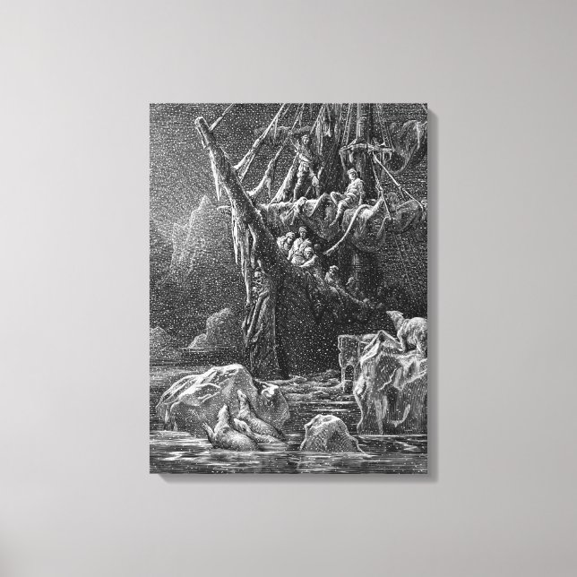 Frakt i Antartica Canvastryck (Framsida)