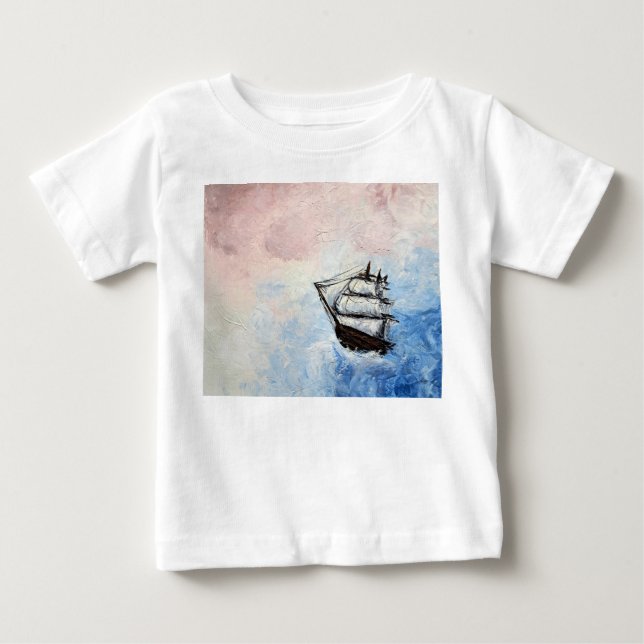 Frakt i Clouds Mysteri Gräns Sea Vinkarare T Shirt (Framsida)
