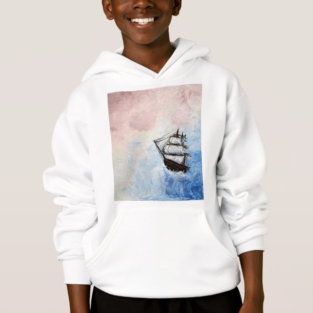 Frakt i Clouds Mysteri Gräns Sea Vinkarare T Shirt (Framsida)