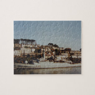 Frakt i den Fowey harbour.en Pussel