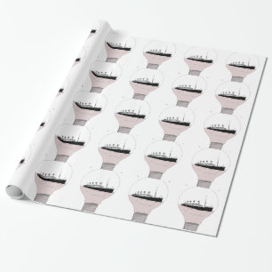 Frakt i en glödlampa presentpapper