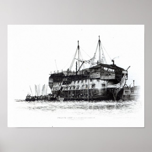 Frakt i fängelset i Portsmouth Harbor Poster (Framsidan)