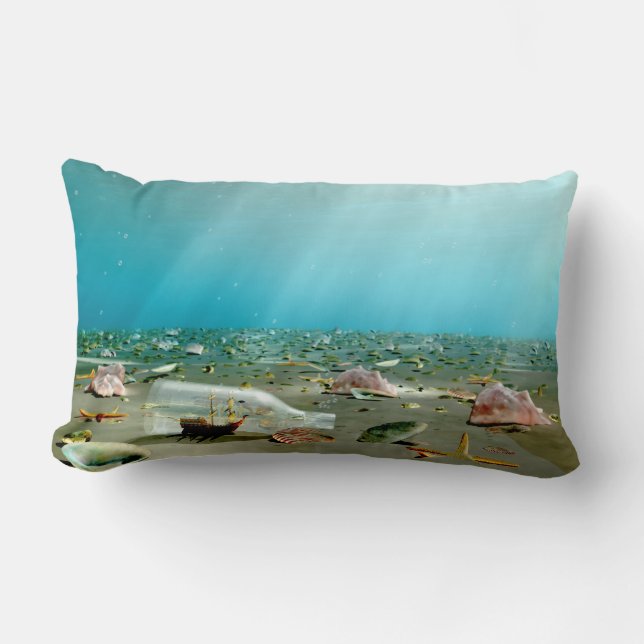 Frakt-i-Flaska Wreck Pillow Lumbarkudde (Framsida)