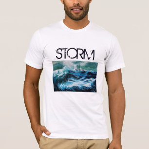Frakt i havet i Storm Navy Blue T Shirt