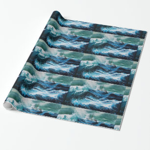 Frakt i havet i storm presentpapper