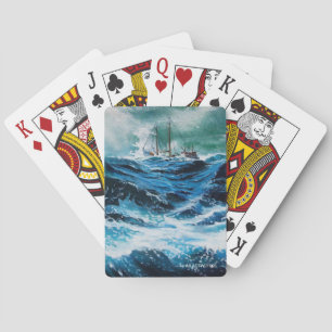 Frakt i havet i stormen casinokort