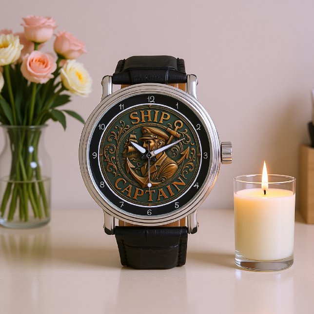 Frakt kapten Nautical Anchor Armbandsur (Skapare uppladdad)