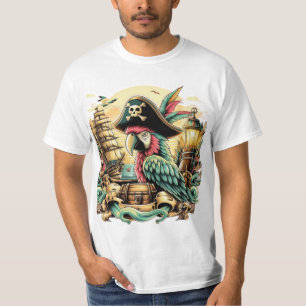 Frakt och papegoja T-Shirt