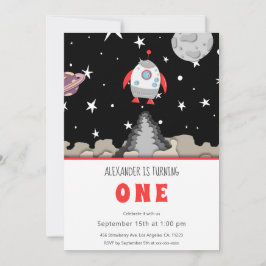 Frakt och plats för avskärning av raketen första f inbjudningar