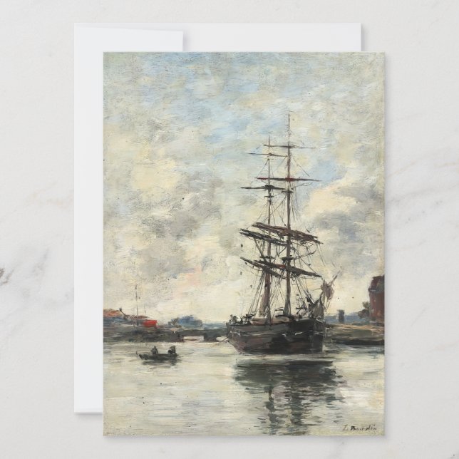 Frakt on the Touques Eugene Boudin (Fransk, 1824-1 (Framsida)