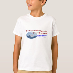 Frakt på för gruppkryssning för hav den tee shirt