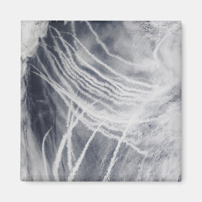 Frakt spårar i norra Stilla havet Magnet (Framsidan)