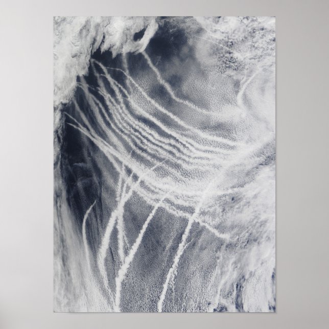 Frakt spårar i norra Stilla havet Poster (Framsidan)