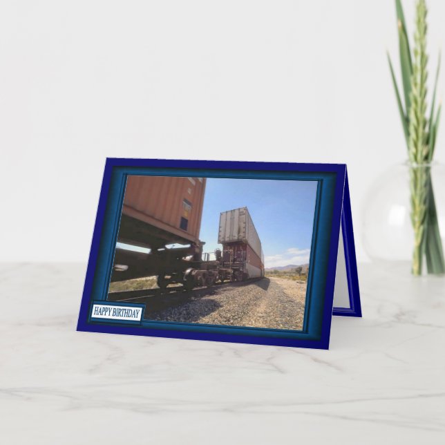 Frakt tåg kort (Framsida)