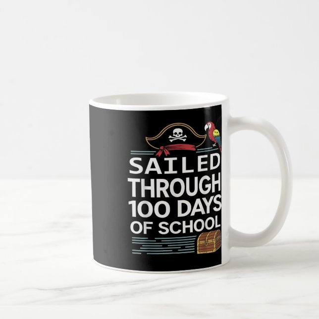 Frakt Teac i Pirat under 100 dagar Kaffemugg (Höger)