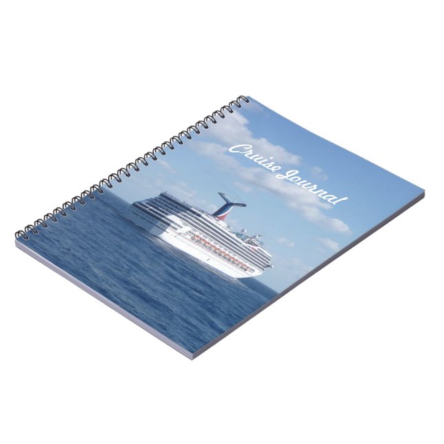 Frakt vid Sea Cruise Journal Anteckningsbok (Vänstra Sidan)