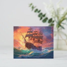 Frakt vid stormsjön