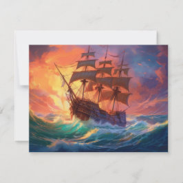 Frakt vid stormsjön