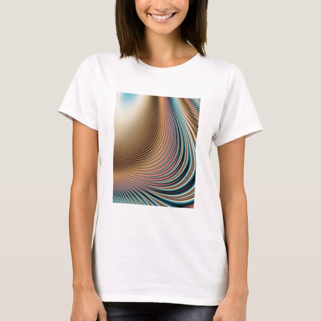 Fraktal #8 t shirt (Framsida)