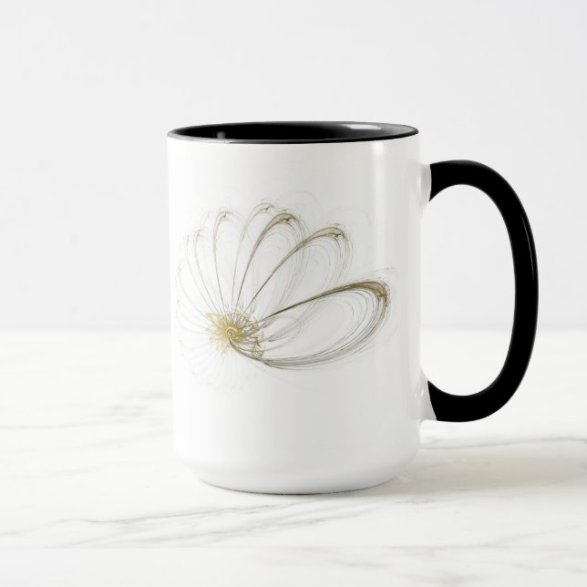 Fraktal Art Kaffeetasse Mugg (Höger)
