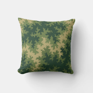 Fraktal Camo Kudde