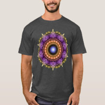 Fraktal färgrik mandala