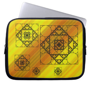 Fraktal geometri Laptop-fodral Laptop Sleeve