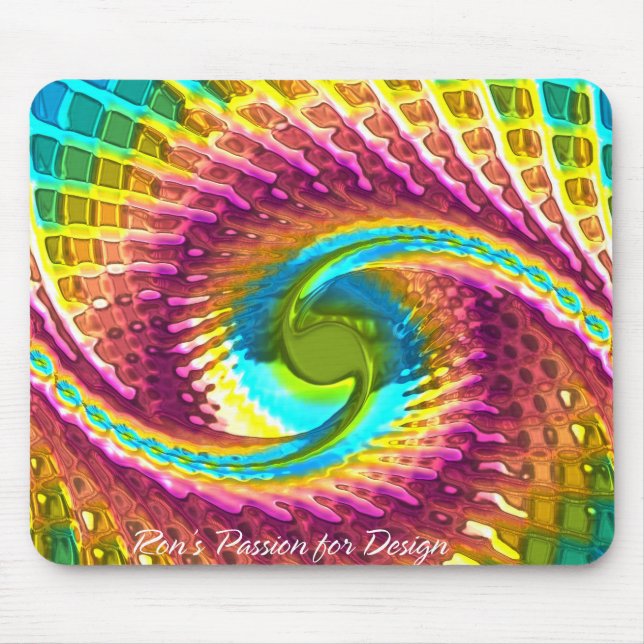 Fraktal Glas 7 Musmatta (Framsidan)