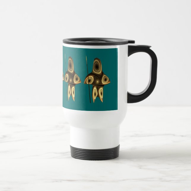 Fraktal Inuit-jägare Resemugg (Höger)