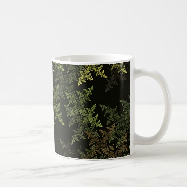 Fraktal kamouflage kaffemugg (Höger)