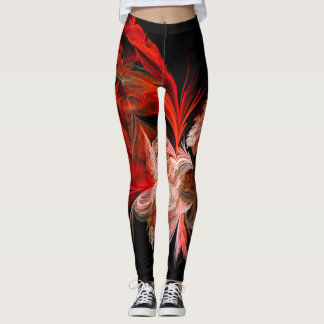 Fraktal konst 10 leggings