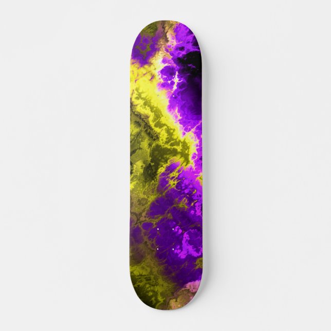 Fraktal konst 1-4 Skateboard (Framsida)
