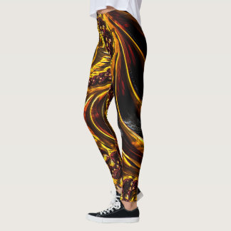 Fraktal konst 33 leggings