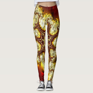 Fraktal konst 34 leggings