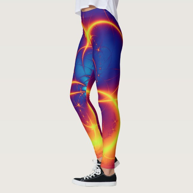 Fraktal konst 43 leggings (Vänster)