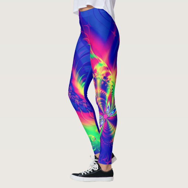 Fraktal konst 52 leggings (Vänster)
