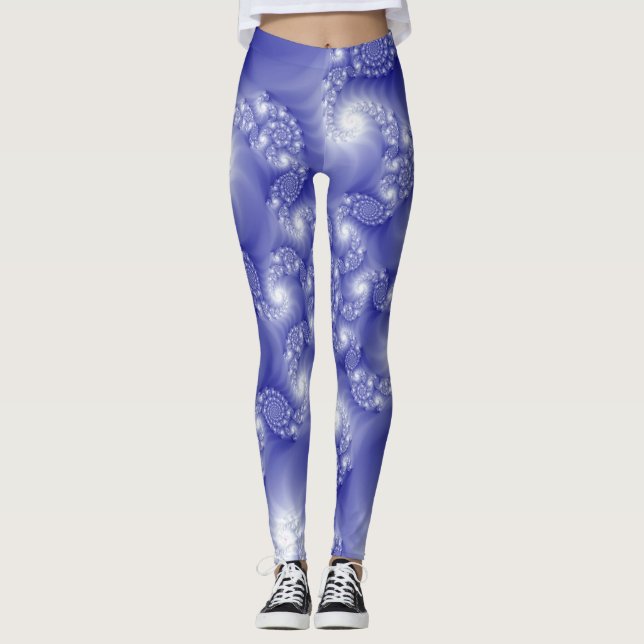 Fraktal konst 73 leggings (Framsida)