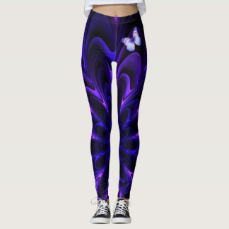 Fraktal konst 75 leggings