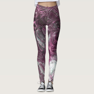 Fraktal konst 84 leggings