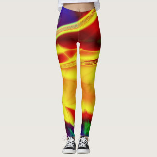 Fraktal konst 88 leggings