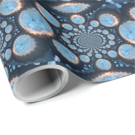 Fraktal Mandala Wrap Presentpapper