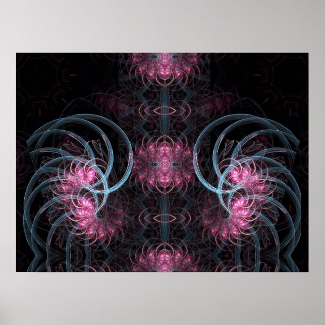 FRAKTAL PSYMURAI POSTER (Framsidan)